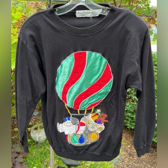 Marisa Christina Christmas Sweatshirt size M - Picture 1 of 6